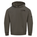 NFL SEATTLE SEAHAWKS NEUTRAL CHANDAIL À CAPUCHON À ÉPAULES TOMBANTES POUR HOMME (TAUPE FONCÉ)