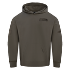 NFL SEATTLE SEAHAWKS NEUTRAL CHANDAIL À CAPUCHON À ÉPAULES TOMBANTES POUR HOMME (TAUPE FONCÉ)