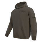 NFL SEATTLE SEAHAWKS NEUTRAL CHANDAIL À CAPUCHON À ÉPAULES TOMBANTES POUR HOMME (TAUPE FONCÉ)