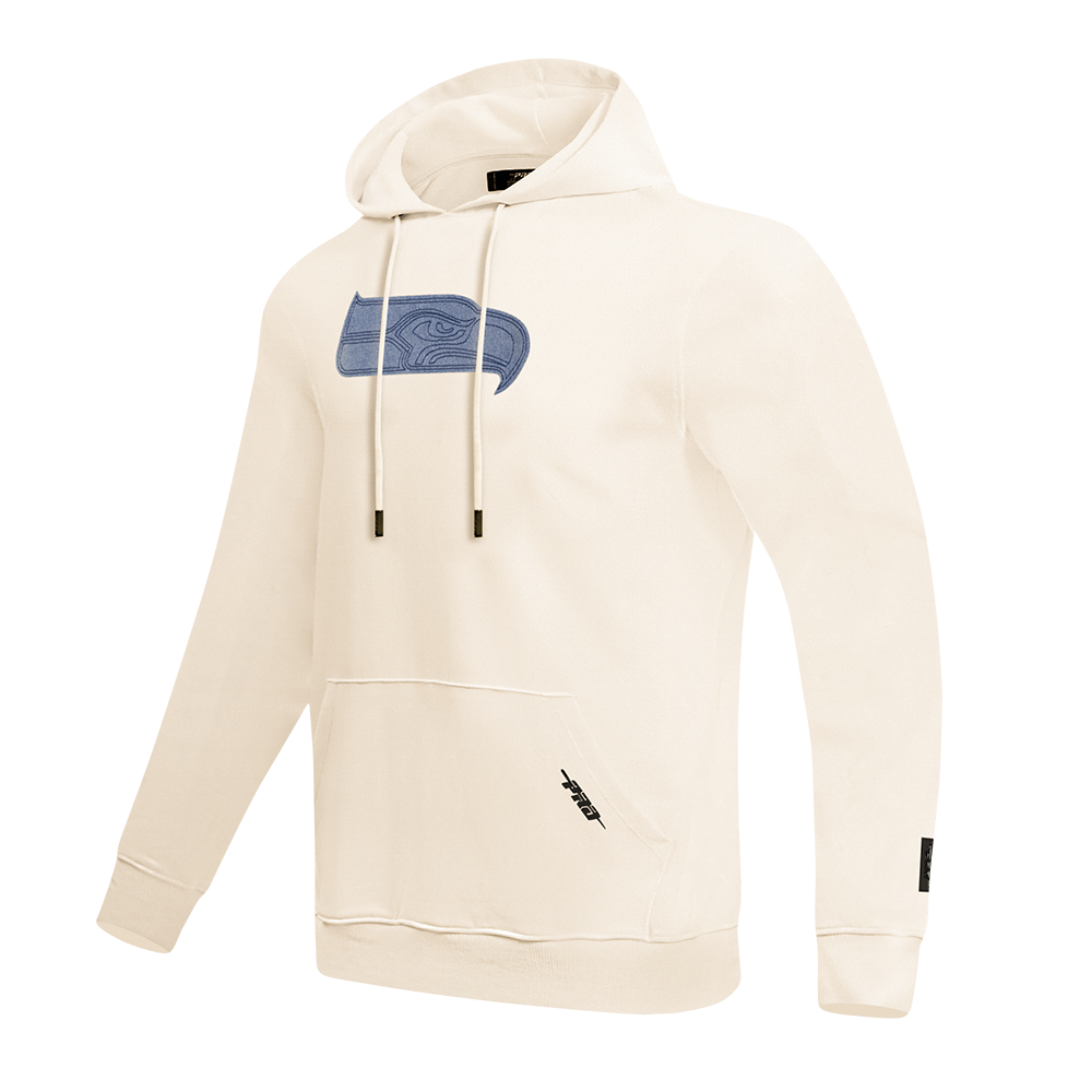 NFL SEATTLE SEAHAWKS VARSITY BLUES MEN'S FLC PO HOODIE (LINEN)
