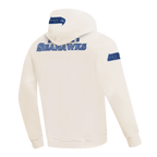 NFL SEATTLE SEAHAWKS VARSITY BLUES MEN'S FLC PO HOODIE (LINEN)