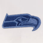 NFL SEATTLE SEAHAWKS VARSITY BLUES T-SHIRT EN JERSEY SIMPLE À COUPE CARRÉE POUR FEMME (LIN)