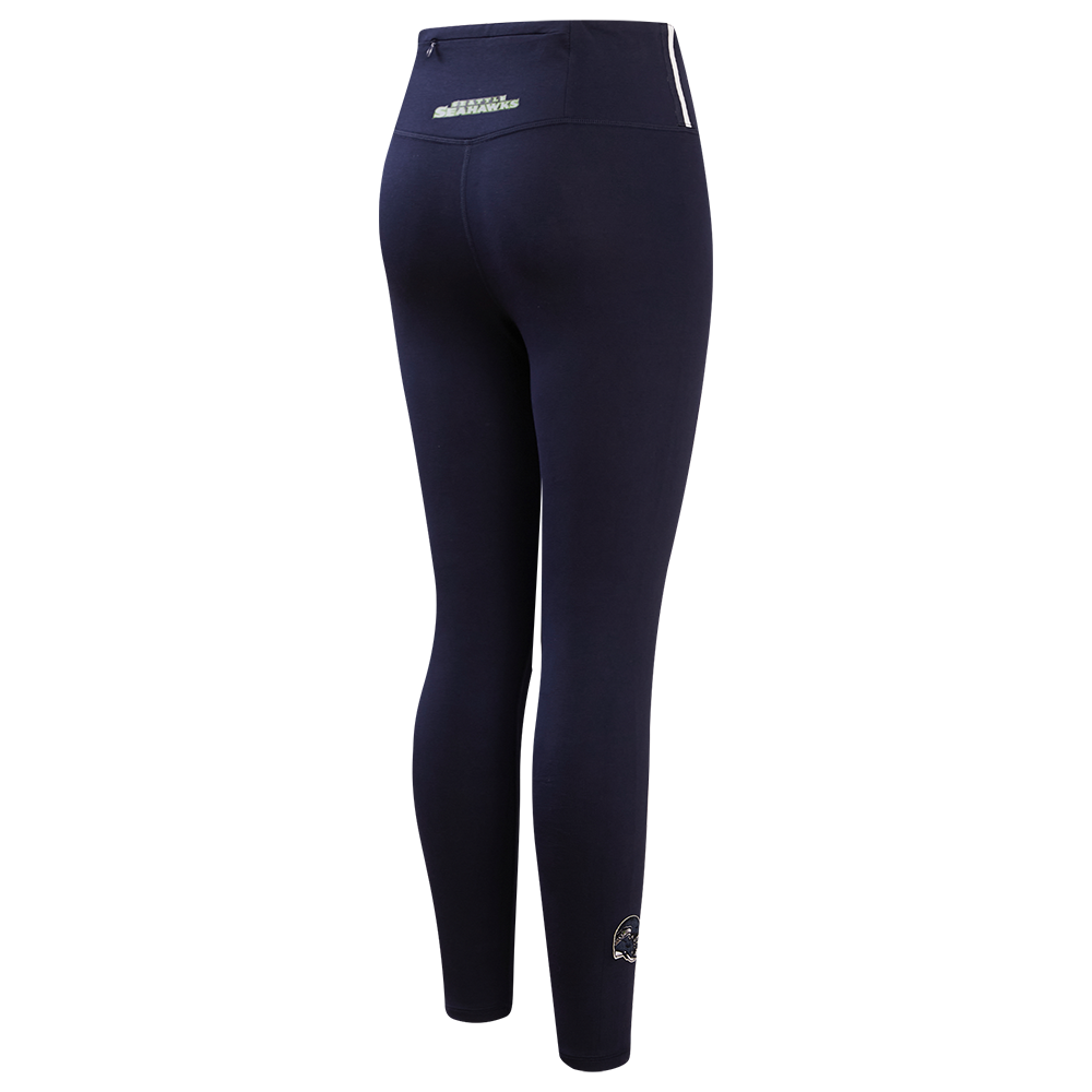 NFL SEATTLE SEAHAWKS CLASSIC JERSEY LEGGING (MIDNIGHT NAVY)