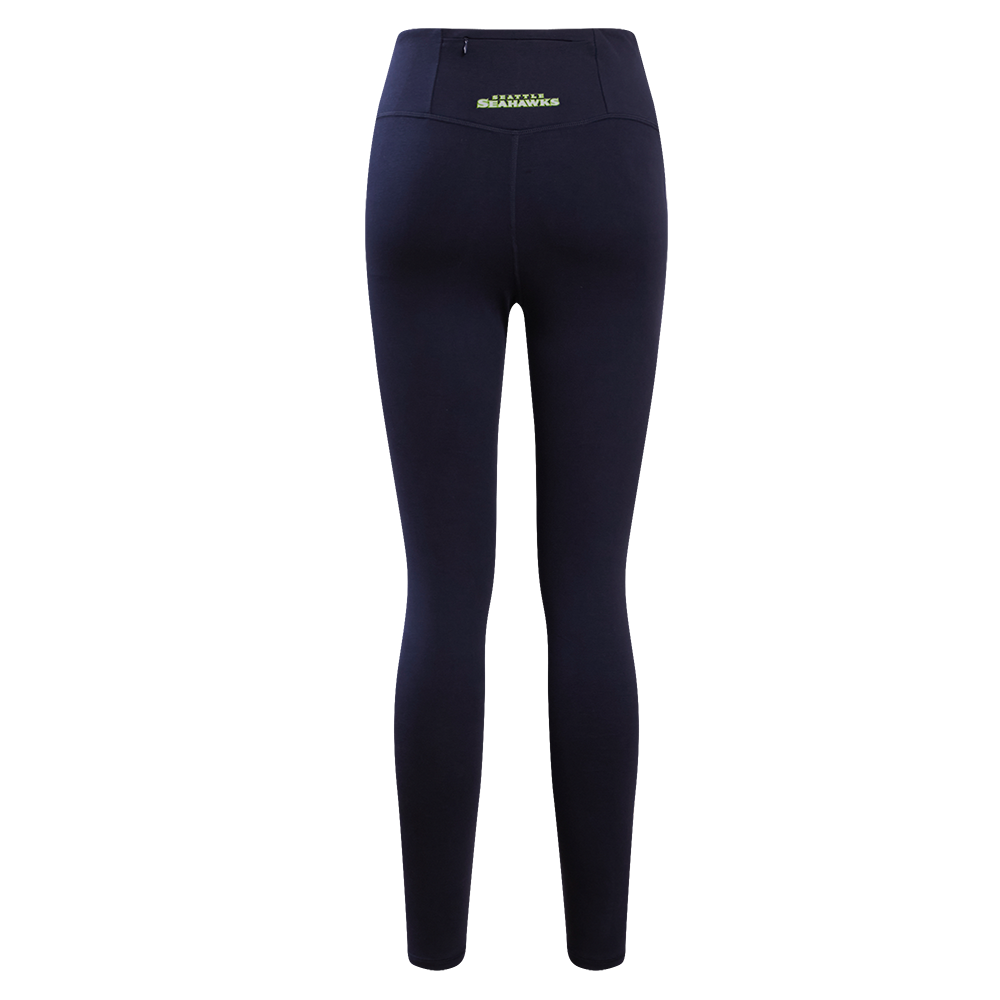 NFL SEATTLE SEAHAWKS CLASSIC JERSEY LEGGING (MIDNIGHT NAVY)