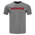 NFL TAMPA BAY BUCCANEERS CLASSIC CHENILLE MEN'S   TEE (GRAY)