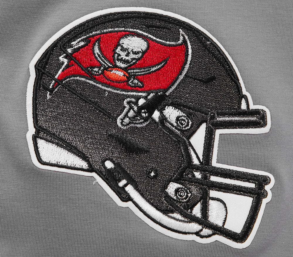 NFL TAMPA BAY BUCCANEERS CLASSIC CHENILLE MEN'S   TEE (GRAY)