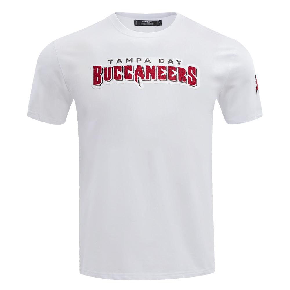 NFL TAMPA BAY BUCCANEERS CLASSIC CHENILLE SJ TEE (WHITE)