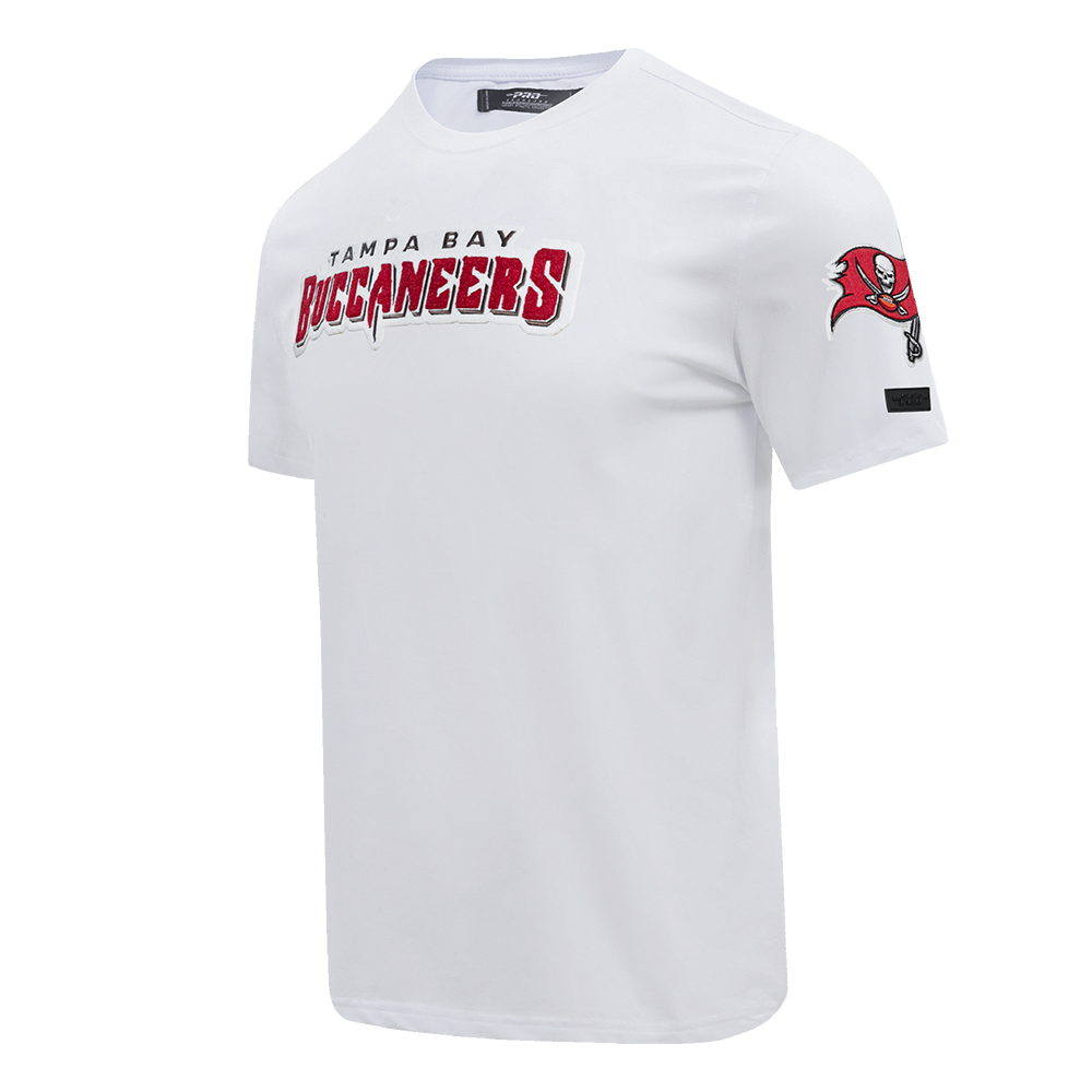NFL TAMPA BAY BUCCANEERS CLASSIC CHENILLE SJ TEE (WHITE)