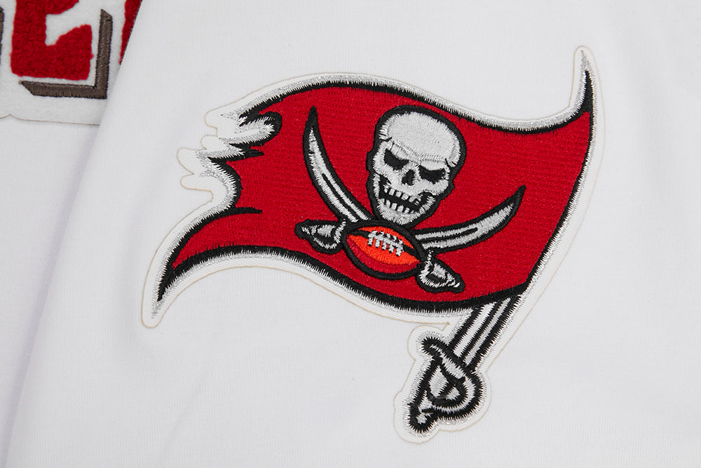 NFL TAMPA BAY BUCCANEERS CLASSIC CHENILLE SJ TEE (WHITE)