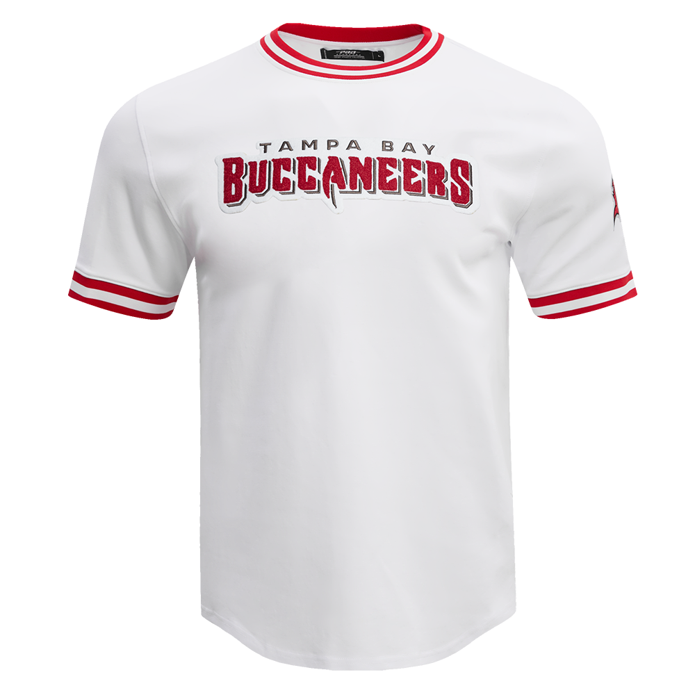 NFL TAMPA BAY BUCCANEERS CLASSIC CHENILLE TEE (WHITE)