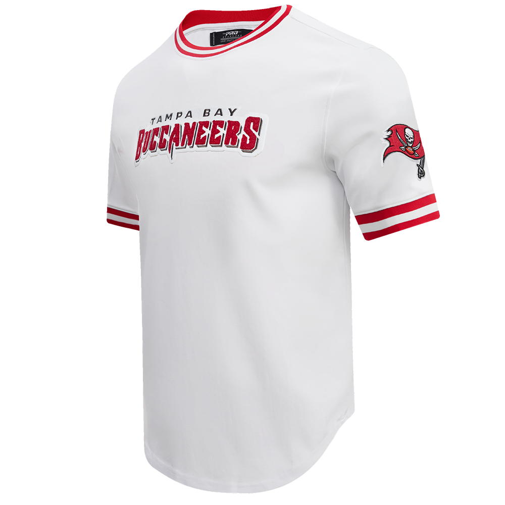 NFL TAMPA BAY BUCCANEERS CLASSIC CHENILLE TEE (WHITE)