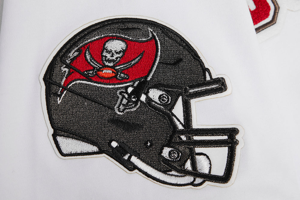 NFL TAMPA BAY BUCCANEERS CLASSIC CHENILLE TEE (WHITE)