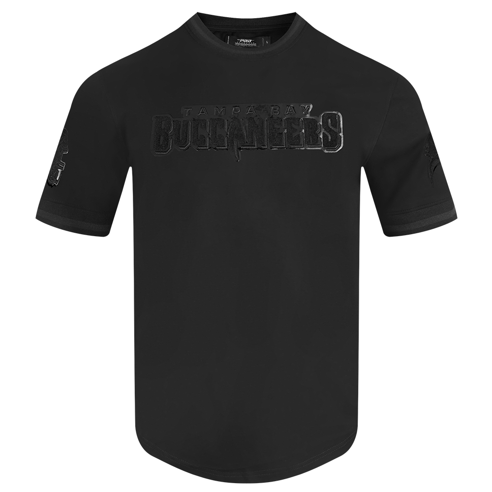 NFL TAMPA BAY BUCCANEERS TRIPLE BLACK TEE (TRIPLE BLACK)