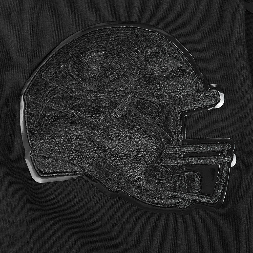 NFL TAMPA BAY BUCCANEERS TRIPLE BLACK TEE (TRIPLE BLACK)