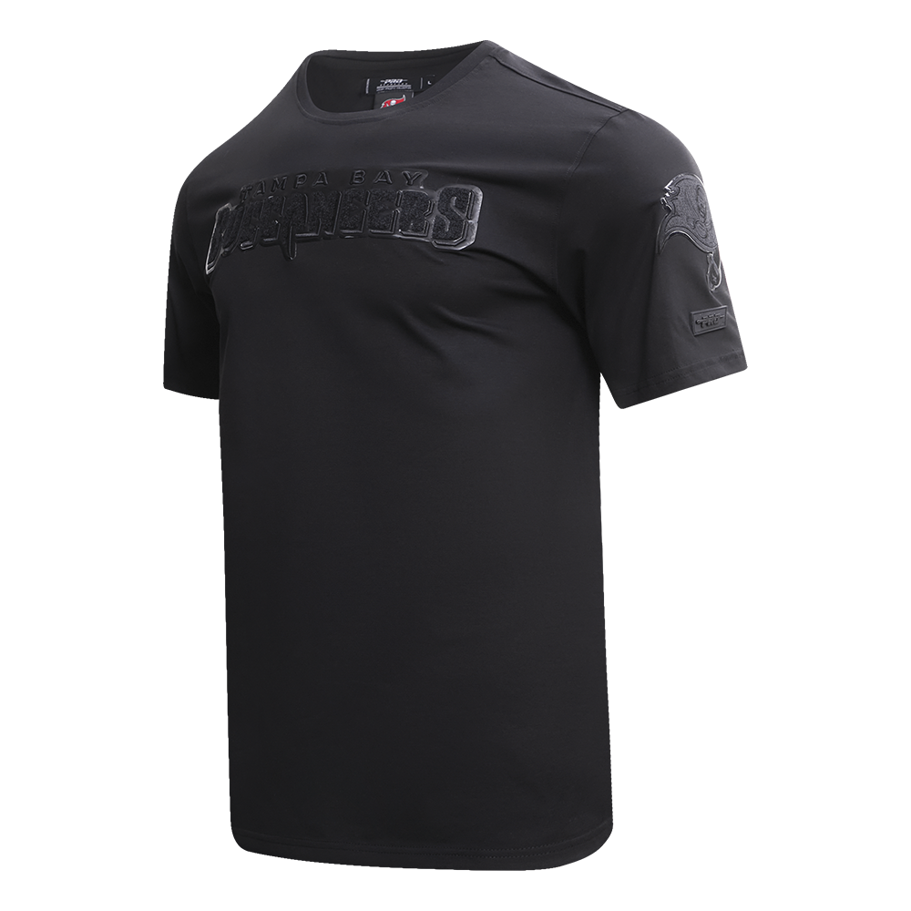 NFL TAMPA BAY BUCCANEERS TRIPLE BLACK T-SHIRT POUR HOMME (TRIPLE NOIR)