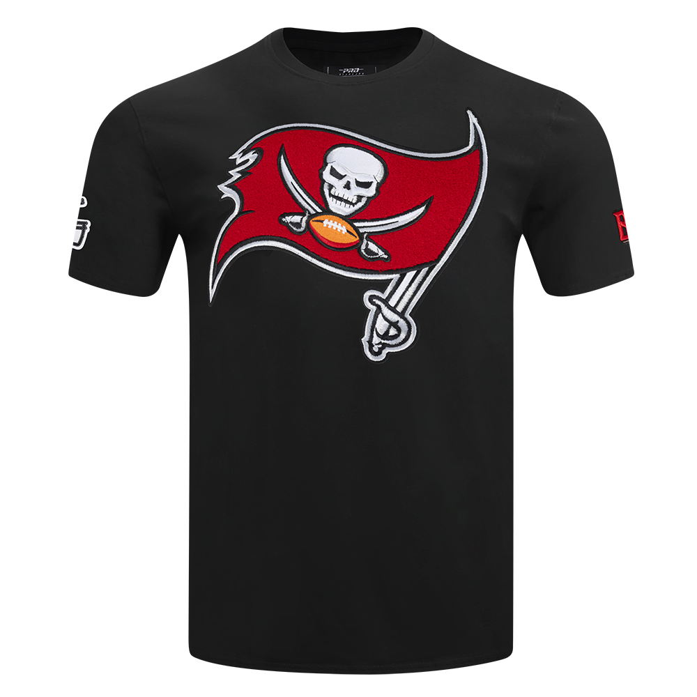 NFL TAMPA BAY BUCCANEERS T-SHIRT MASHUP POUR HOMME (NOIR)