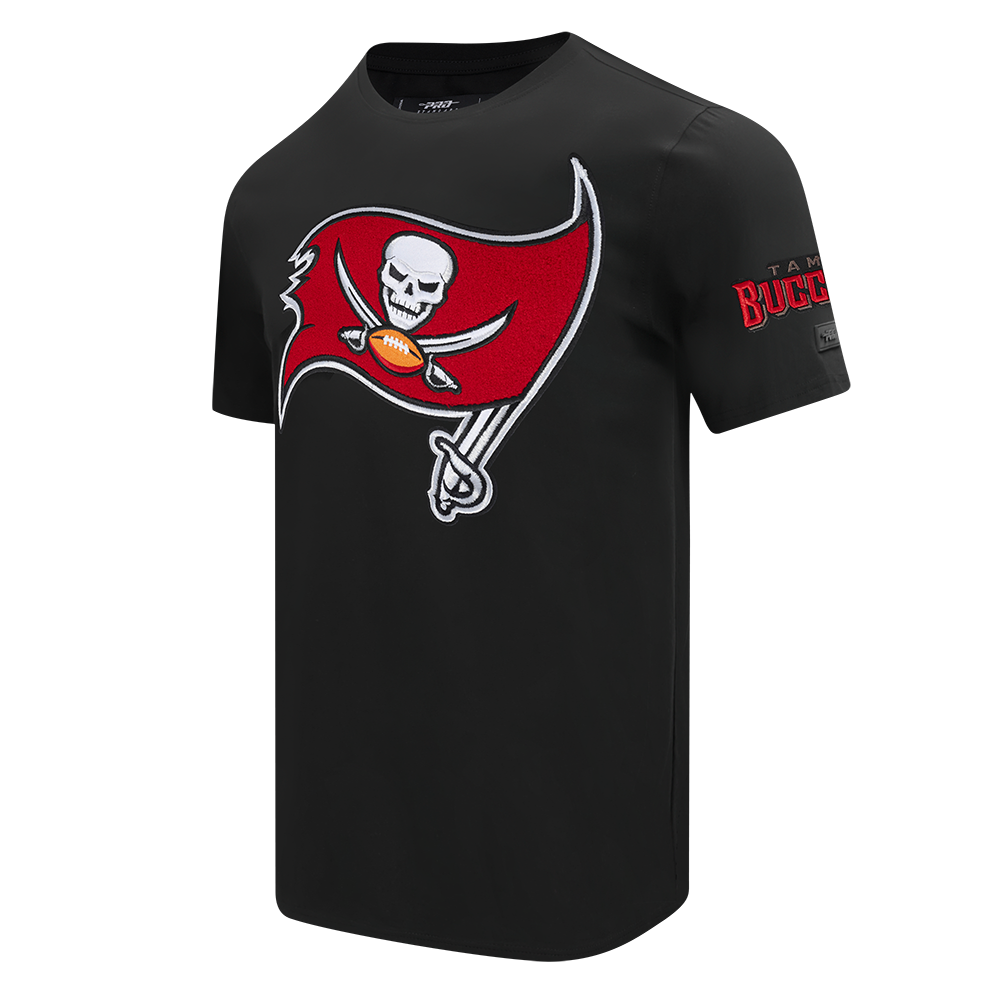 NFL TAMPA BAY BUCCANEERS T-SHIRT MASHUP POUR HOMME (NOIR)