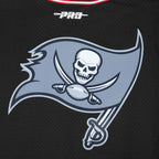 NFL TAMPA BAY BUCCANEERS MIKE EVANS #13 CLASSIC MESH PNN CHEMISE BOUTONNÉE EN FILET POUR HOMME (NOIR/ROUGE)