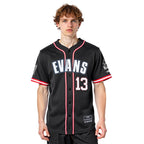 NFL TAMPA BAY BUCCANEERS MIKE EVANS #13 CLASSIC MESH PNN CHEMISE BOUTONNÉE EN FILET POUR HOMME (NOIR/ROUGE)