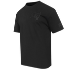 NFL TAMPA BAY BUCCANEERS NEUTRAL T-SHIRT EN JERSEY DE COTON À ÉPAULES TOMBANTES POUR HOMME (NOIR)