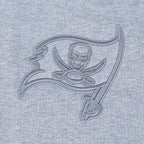 NFL TAMPA BAY BUCCANEERS NEUTRAL T-SHIRT EN JERSEY DE COTON À ÉPAULES TOMBANTES POUR HOMME (GRIS CHINÉ FONCÉ)