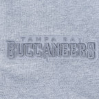 NFL TAMPA BAY BUCCANEERS NEUTRAL T-SHIRT EN JERSEY DE COTON À ÉPAULES TOMBANTES POUR HOMME (GRIS CHINÉ FONCÉ)