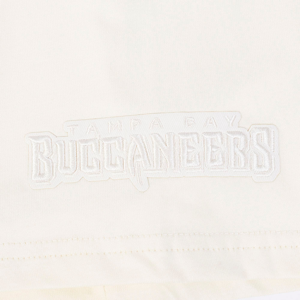 NFL TAMPA BAY BUCCANEERS NEUTRAL T-SHIRT EN JERSEY DE COTON À ÉPAULES TOMBANTES POUR HOMME (COQUILLE D'ŒUF)