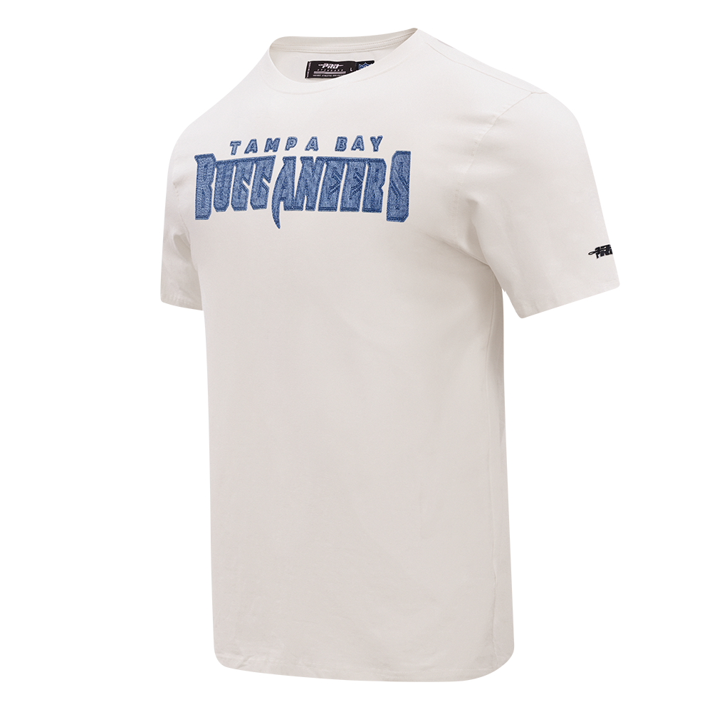 NFL TAMPA BAY BUCCANEERS VARSITY BLUES MEN'S SJ TEE (LINEN)