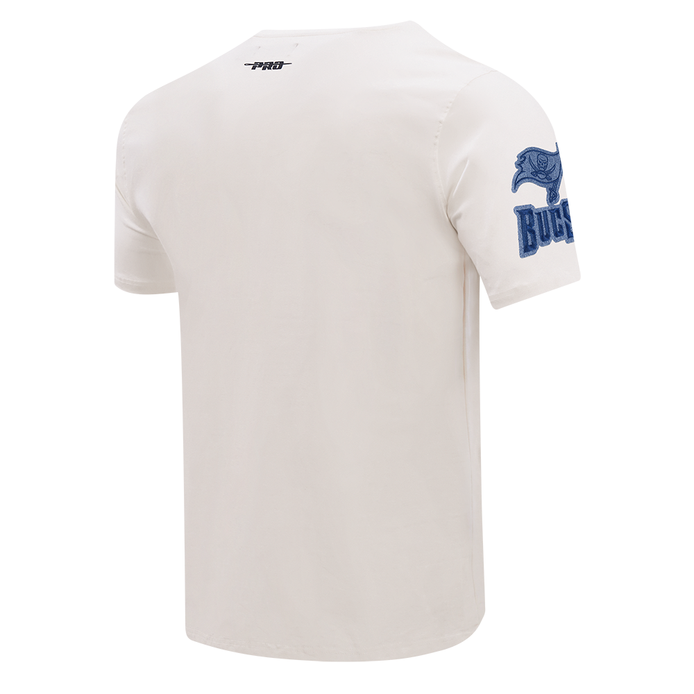 NFL TAMPA BAY BUCCANEERS VARSITY BLUES MEN'S SJ TEE (LINEN)