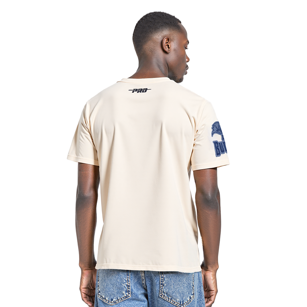 NFL TAMPA BAY BUCCANEERS VARSITY BLUES MEN'S SJ TEE (LINEN)