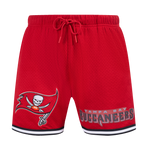 NFL TAMPA BAY BUCCANEERS MESH SHORT (RED/BLACK)