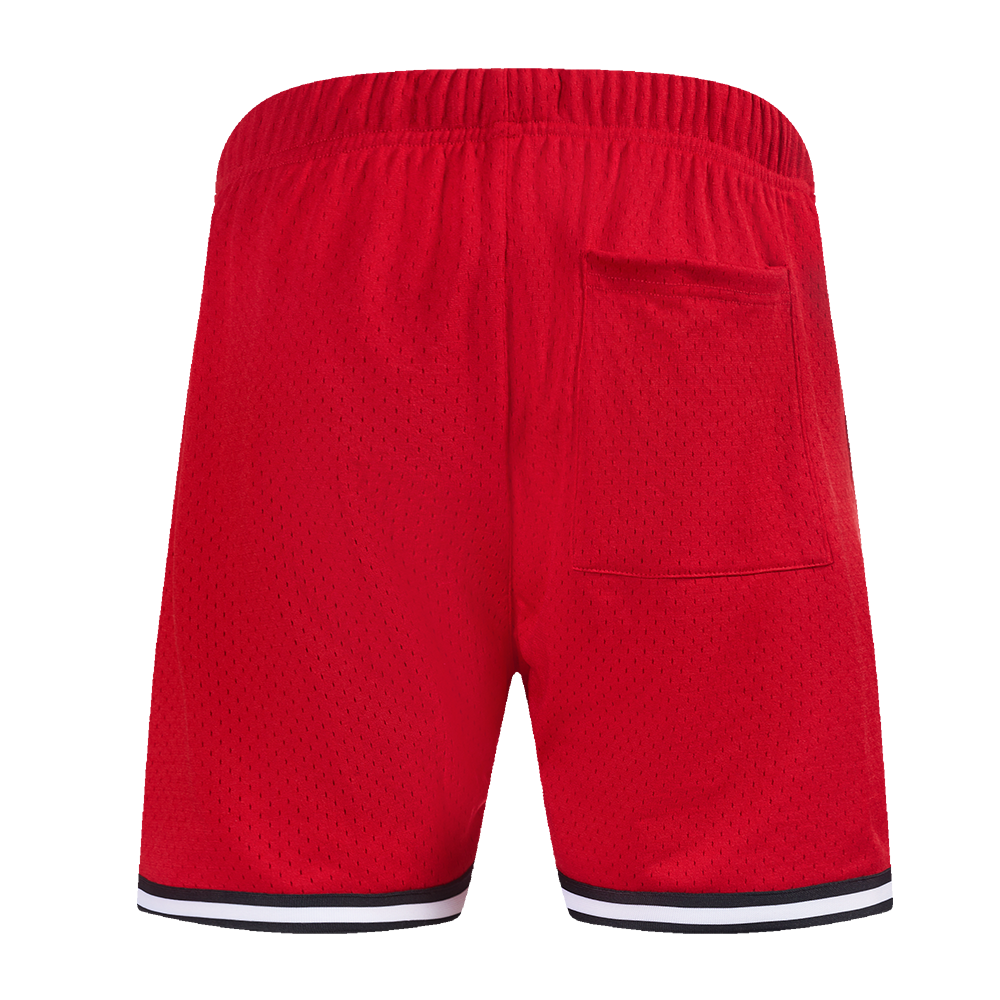 NFL TAMPA BAY BUCCANEERS MESH SHORT (RED/BLACK)