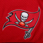 NFL TAMPA BAY BUCCANEERS MESH SHORT (RED/BLACK)