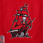 NFL TAMPA BAY BUCCANEERS MESH SHORT (RED/BLACK)