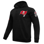 NFL TAMPA BAY BUCCANEERS CLASSIC CHENILLE CHANDAIL À CAPUCHON EN MAILLE DOUBLE POUR HOMME (NOIR)