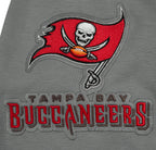 NFL TAMPA BAY BUCCANEERS CLASSIC CHENILLE CHANDAIL À CAPUCHON EN MAILLE DOUBLE POUR HOMME (GRIS)