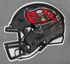 NFL TAMPA BAY BUCCANEERS CLASSIC CHENILLE CHANDAIL À CAPUCHON EN MAILLE DOUBLE POUR HOMME (GRIS)