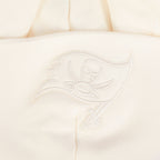 NFL TAMPA BAY BUCCANEERS NEUTRAL CHANDAIL À CAPUCHON EN MOLLETON À ÉPAULES TOMBANTES POUR HOMME (COQUILLE D'ŒUF)