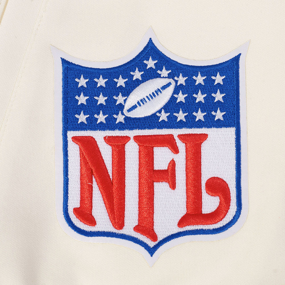 NFL TAMPA BAY BUCCANEERS PRO GAME DAY RETRO JACKET (EGGSHELL/TAUPE/EGGSHELL)