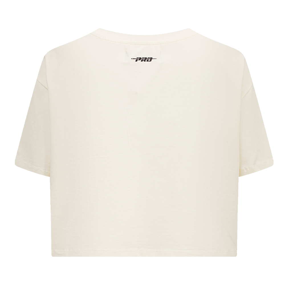NFL TAMPA BAY BUCCANEERS RETRO CLASSIC T-SHIRT À COUPE CARRÉE POUR FEMME (COQUILLE D'ŒUF)