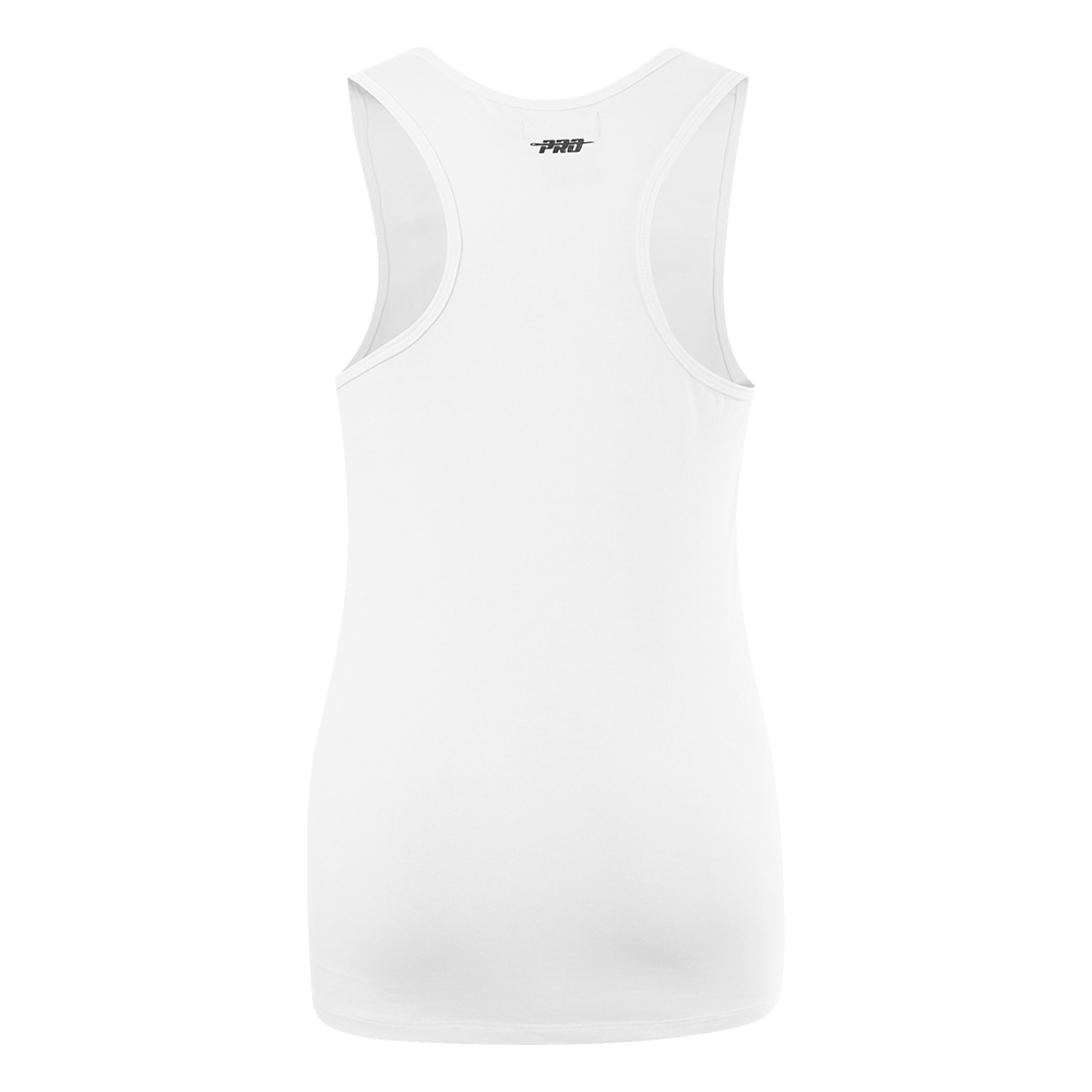 NFL TAMPA BAY BUCCANEERS CLASSIC WOMEN'S RELAXED FIT RACERBACK (WHITE)
