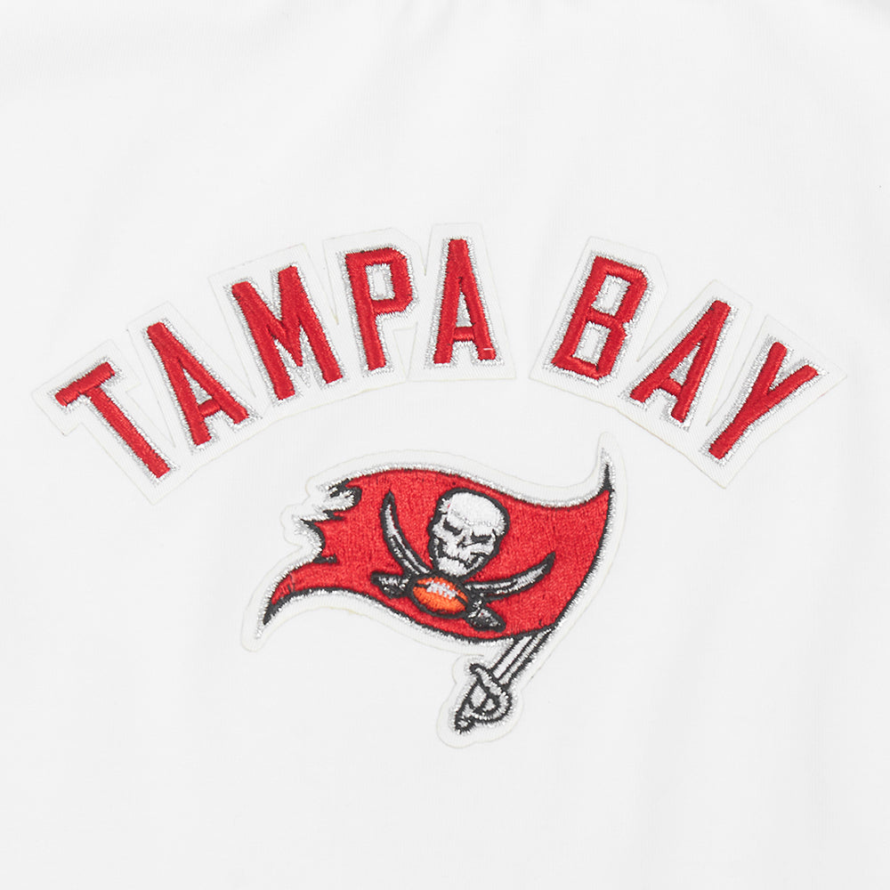 NFL TAMPA BAY BUCCANEERS CLASSIC WOMEN'S RELAXED FIT RACERBACK (WHITE)