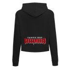 NFL TAMPA BAY BUCCANEERS CLASSIC CHANDAIL À CAPUCHON COURT EN MOLLETON POUR FEMME (NOIR)