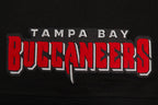 NFL TAMPA BAY BUCCANEERS CLASSIC CHANDAIL À CAPUCHON COURT EN MOLLETON POUR FEMME (NOIR)
