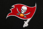 NFL TAMPA BAY BUCCANEERS CLASSIC CHANDAIL À CAPUCHON COURT EN MOLLETON POUR FEMME (NOIR)