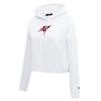 NFL TAMPA BAY BUCCANEERS CLASSIC CHANDAIL À CAPUCHON COURT EN MOLLETON POUR FEMME (BLANC)