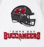 NFL TAMPA BAY BUCCANEERS CLASSIC CHANDAIL À CAPUCHON COURT EN MOLLETON POUR FEMME (BLANC)