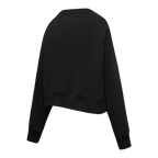 NFL TAMPA BAY BUCCANEERS TRIPLE BLACK WOMEN'S FLC CREWNECK (TRIPLE BLACK WOMEN'S)