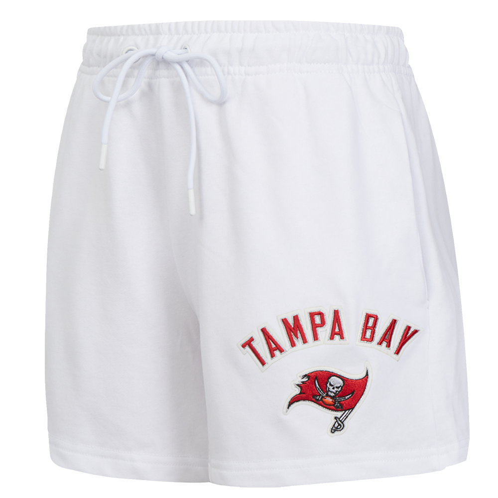 NFL TAMPA BAY BUCCANEERS CLASSIC SHORT EN MOLLETON POUR FEMME (BLANC)