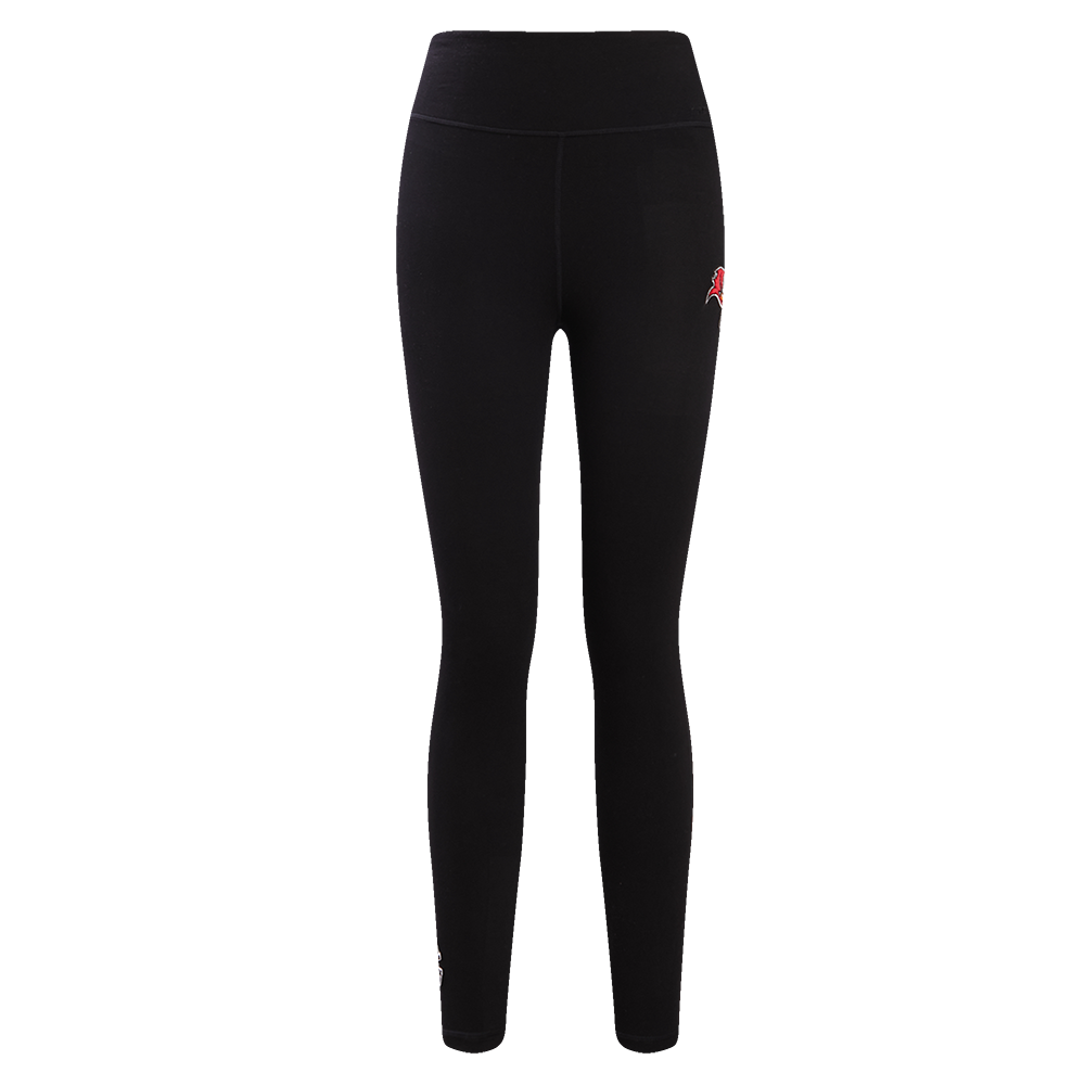 NFL TAMPA BAY BUCCANEERS CLASSIC WOMEN'S JERSEY LEGGING (BLACK)